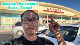 GRAND OPENING NEWEST VIETNAMESE SUPERMARKET @ DAI THANH SUPERMARKET IN SAN JOSE CA!