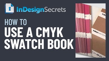 InDesign How-To: Use a CMYK Swatch Book (Video Tutorial)