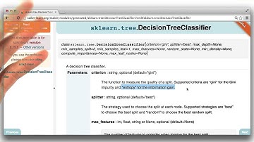 Tuning Criterion Parameter