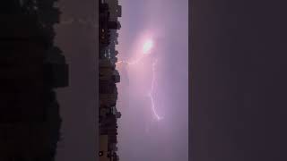  في سماء الدقي ١ Lightning in Dokki Egypt 1