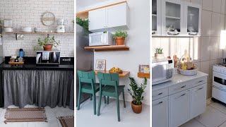 25 ideias de decoração para cozinhas pequenas !