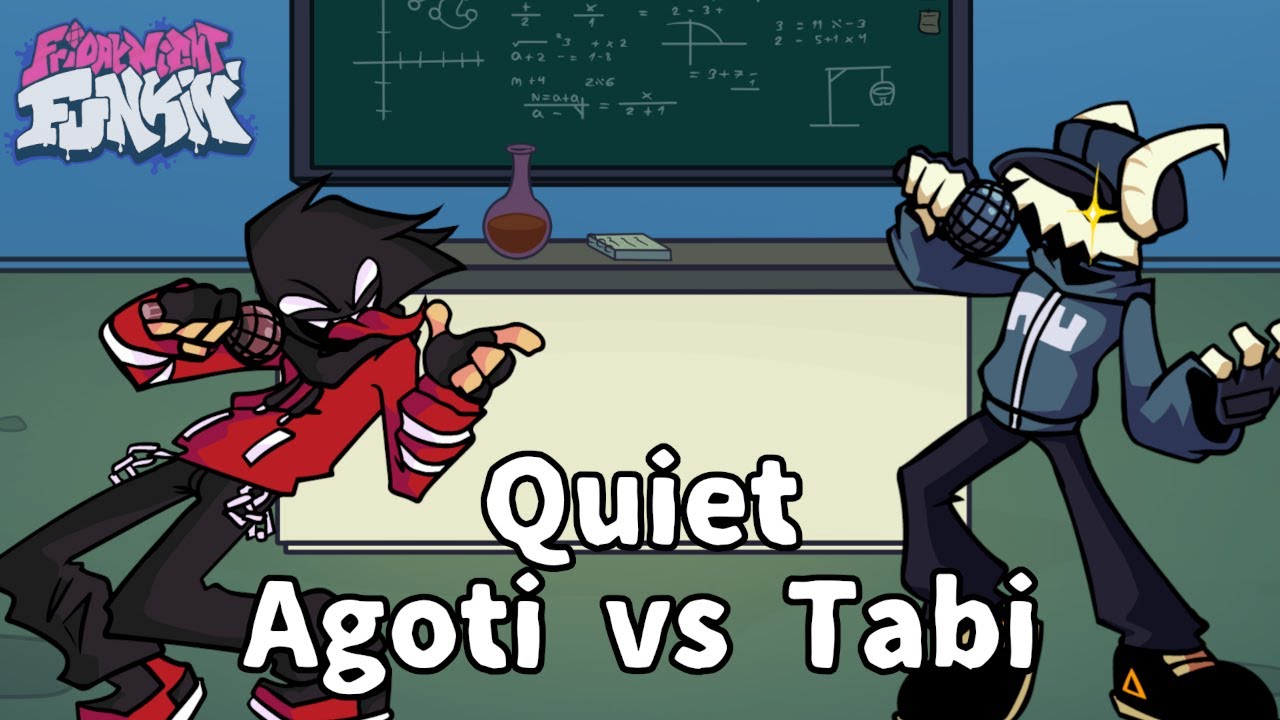 Friday Night Funkin' - Quiet but Agoti (old) And Tabi Sing it