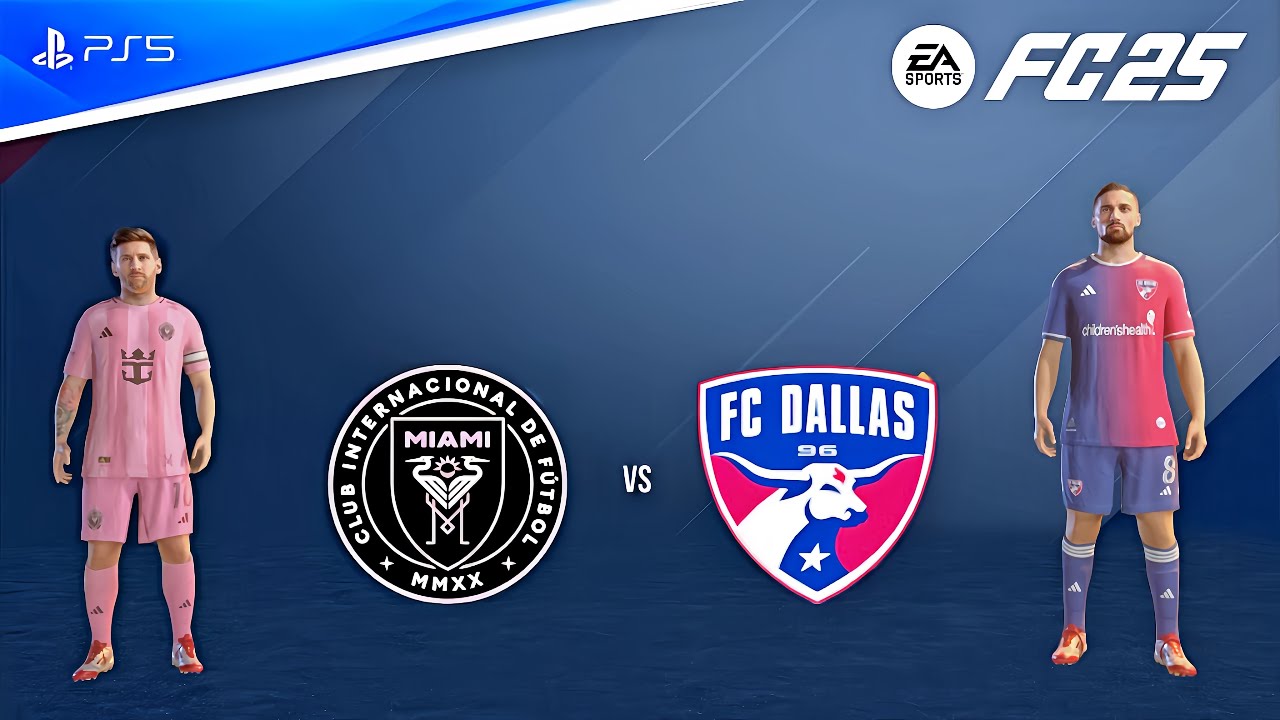 FC 25 - Inter Miami CF vs FC Dallas | MLS 24/25 Season Full Match | PS5™ | [FHD60]