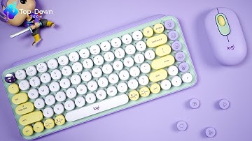 LOGITECH POPKEYS AND POP MOUSE: ARE THESE WORTH IT? (QUICK UNBOXING AND SOUND TEST)