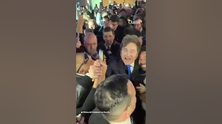 Locura por Javier Milei en el "Derecha Fest"