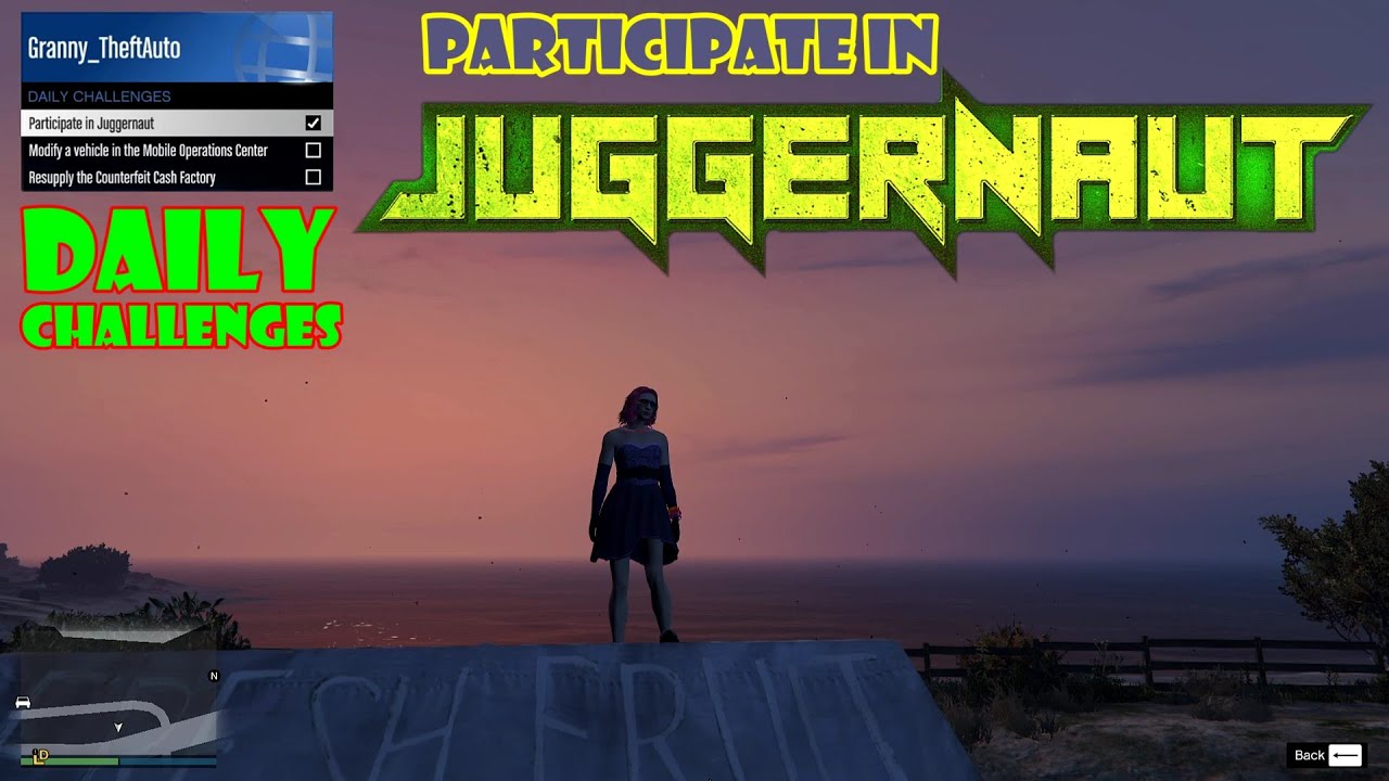 Participate in Juggernaut Daily Challenges GTA Online YouTube