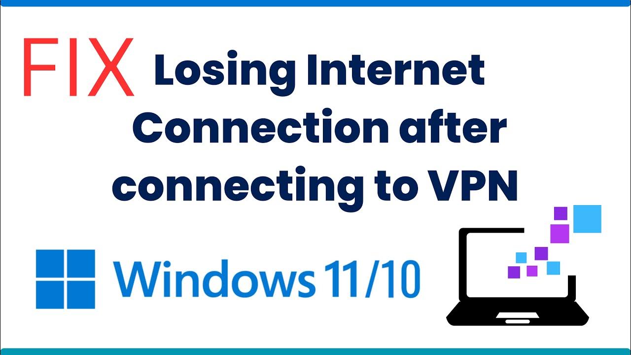 Losing Connection after connecting to VPN Fix YouTube