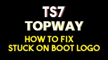 How to Fix  TS7 Topwhy Stuck Boot Logo Android Head Unit (car stereo)