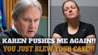 Karen Pushes the Judge Too Far—She Instantly Regrets It