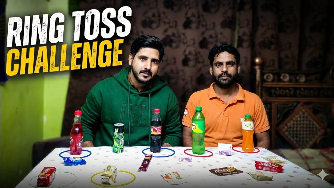 Ring Toss Challenge 😱 Winner Takes All Prize!