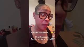 A FINANCIAL BLESSING