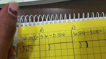 Chapter 3 Lesson 8- Divide Decimals by Decimals