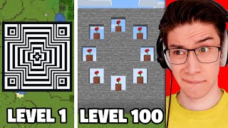 Testing Minecraft Illusions From Level 1 to Level 100