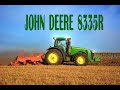 Чизелевание почвы на John Deere 8335R