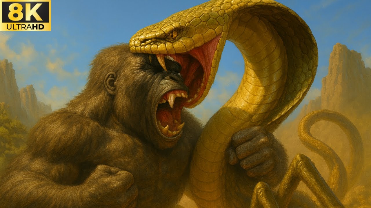 Kong Raptor Reign of the Cobra Emperor: Kong Battles the Venomous Titan Serpent ...