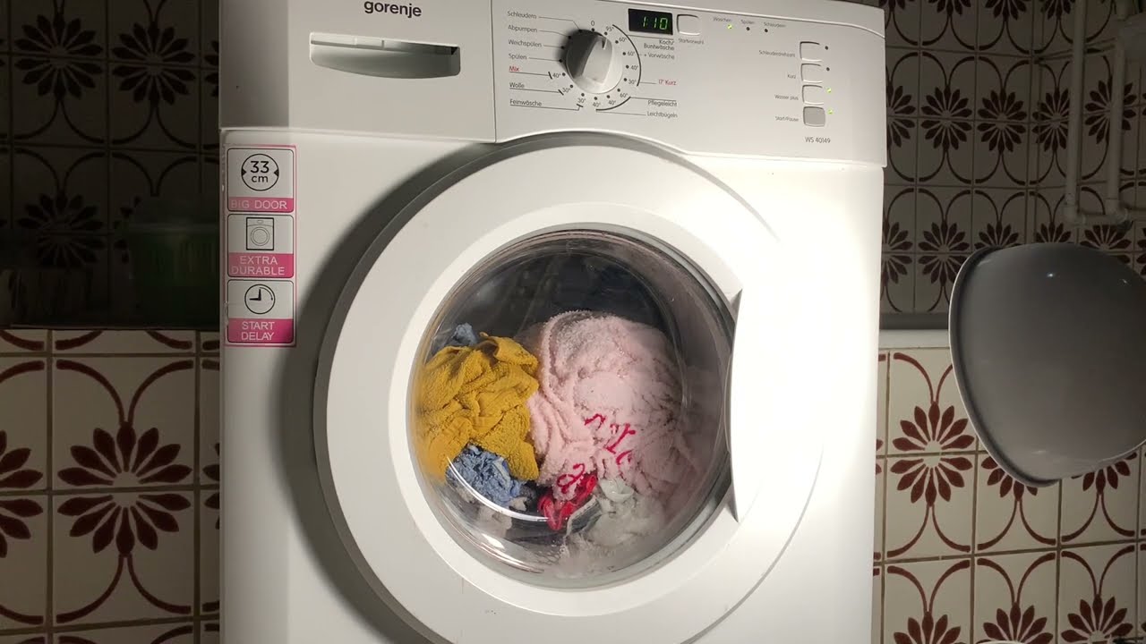 Gorenje Slim WS40149 - Cottons 95°C + Water Plus (Complete Cycle)