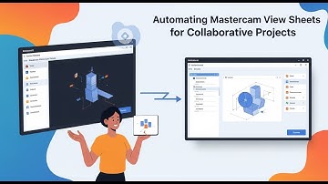 "Mastercam Tutorial: How to Create & Use View Sheets | Initialize Levels & Apply Them"