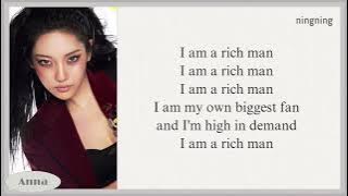 AESPA RICH MAN karaoke with easy lyrics