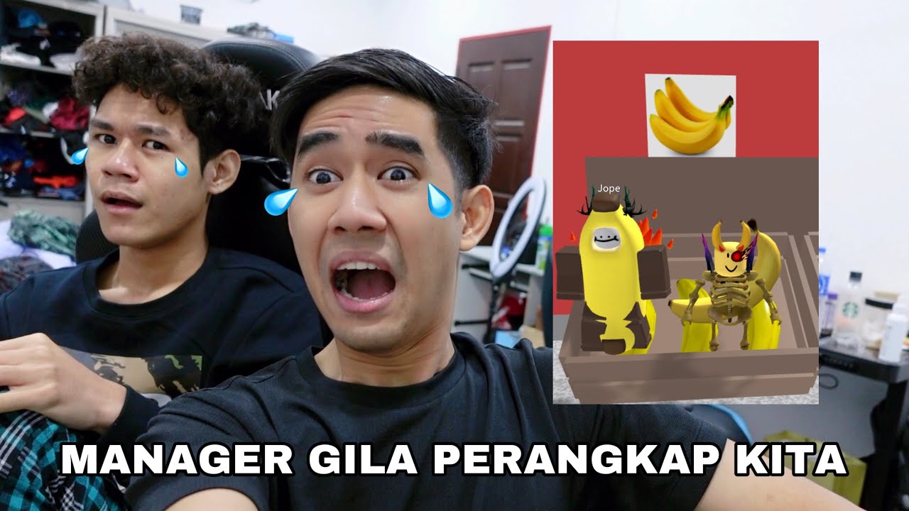 MANAGER GILA PERANGKAP KITA 😱 ESCAPE THE SUPERMARKET OBBY 😂