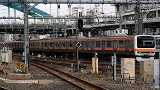 2017/12/04 【回送】 209系 M72編成 大宮駅 | JR East: 209 Series M72 Set at Omiya