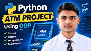 Python ATM Project Using OOP  | Classes & Objects