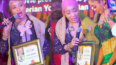 See The Moment Lizzy Anjorin Corrected The Speaker To Add Her Husband's Name As She Read Her History