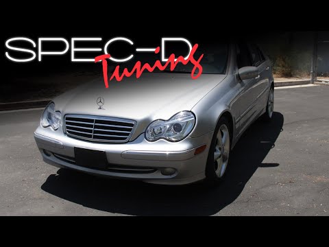 specdtuning-installation-video:-2001-2007-mercedes-benz-w203-c-class-led-projector-headlights