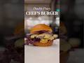 [CHEF'S Burger] - Delicious Double Patty - Easy Sauce - Easy Make -