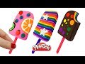 DIY How to Make Play Doh Ice Cream Popsicles