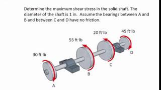 04.1-1 Torsional stress - EXAMPLE