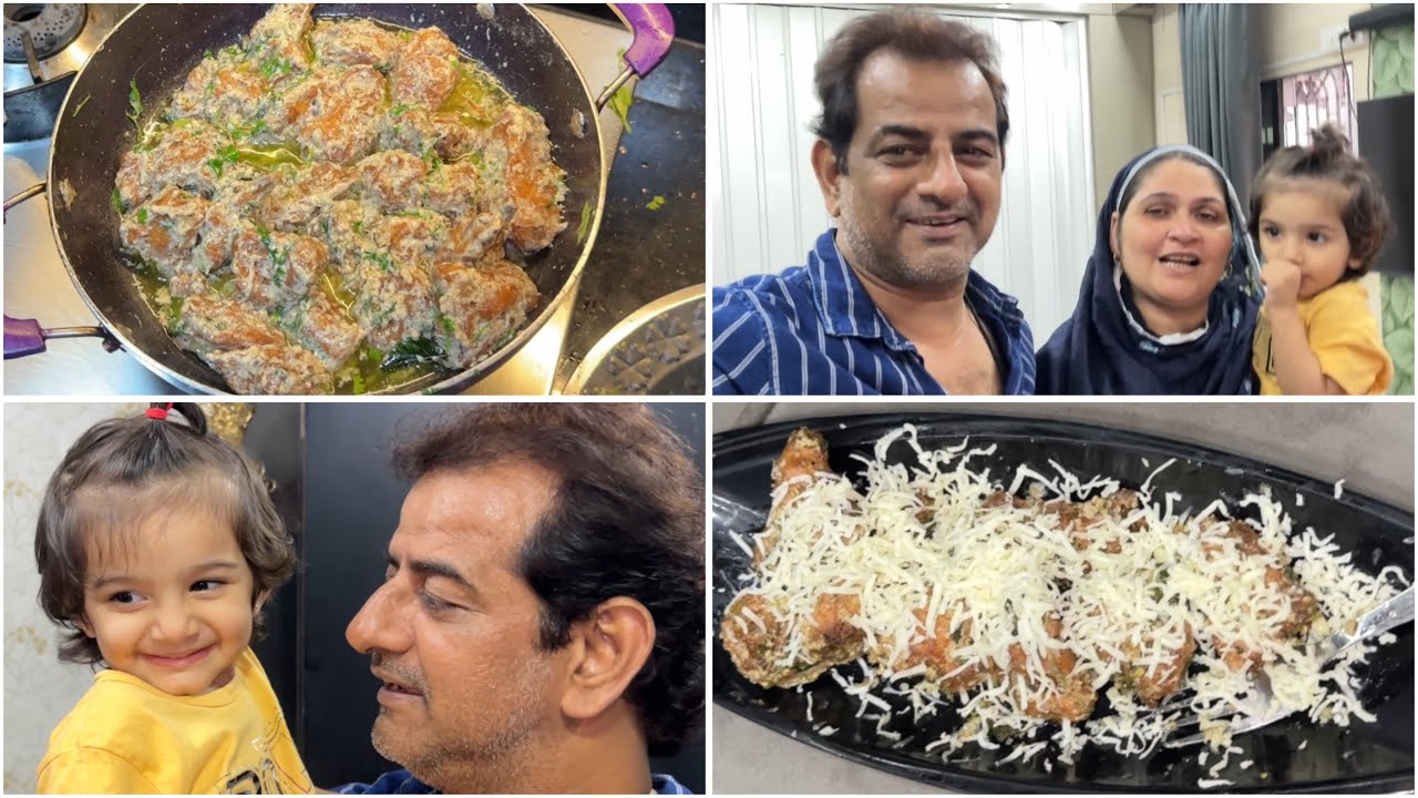 We are back aap log ke liy ham wapas aa gay shabbu ne es khushi me banai ￼ coriander chicken starter