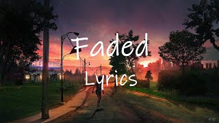 ZHU - Faded (Lyrics) | baby i'm wasted [TikTok] Resimi