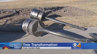 Musical Tree Makes Journey From Burning Man To Mile High City