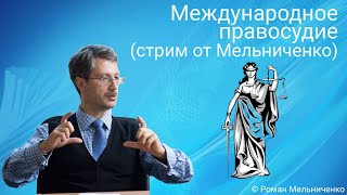 Международное правосудие (стрим от Мельниченко)