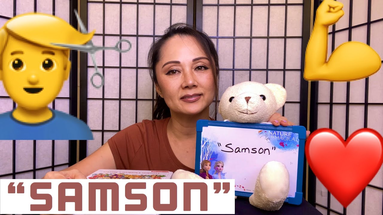 “SAMSON” CHILDREN'S BIBLE STORY READING ALOUD BEDTIME STORIES YouTube