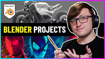8+ INCREDIBLE New Blender Tutorials and Projects!