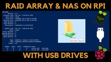 RAID Array & NAS on DietPi Rpi with USB drives