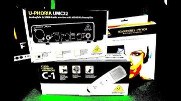 $100 Behringer Home Recording Studio?  Almost...