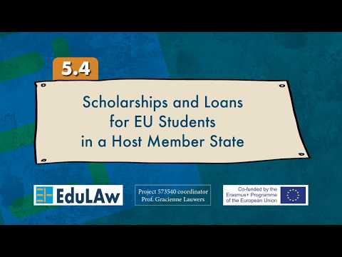 5.4 Scholarships and Loans for EU Students in a Host Member State