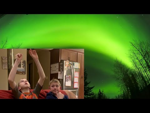 We Watched Northern Lights From Our Own Back Porch