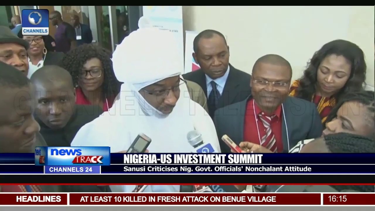 Emir Sanusi Lambasts Nigerian Ministers For Missing Meeting With Investors Washington