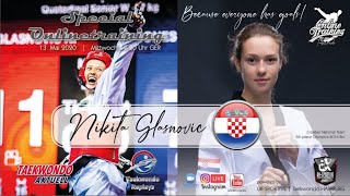 ONLINE TRAINING WITH  Nikita Glasnovic Taekwondo