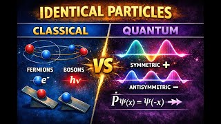 Identical Particles in Quantum Mechanics | Two-Particle Systems, Fermions, Bosons & Parity Operator
