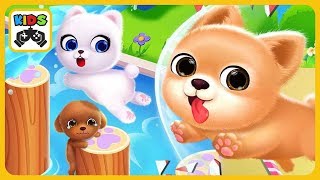 Щенки - мои друзья и питомцы в игре для детей My Puppy Friend от Libii * iOS | Android screenshot 1