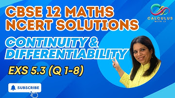 DERIVATIVES | IMPLICIT FUNCTIONS I BASICS & NCERT EXS 5.3 Q 1-8 | CBSE  BOARDS EXAM