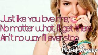 Bridgit Mendler - Im Gonna Run To You (lyrics video) HD