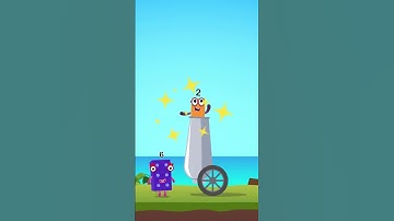 Numberblocks Learn to Count 2 & 6 in Beach Magic Run World New Season | Numberblocks Magic Adventure