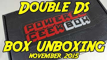 Powered Geek Box Unboxing - November 2015