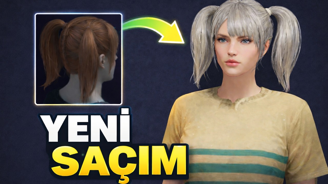 YENİ SAÇIM!!😱😱PUBG MOBİLE