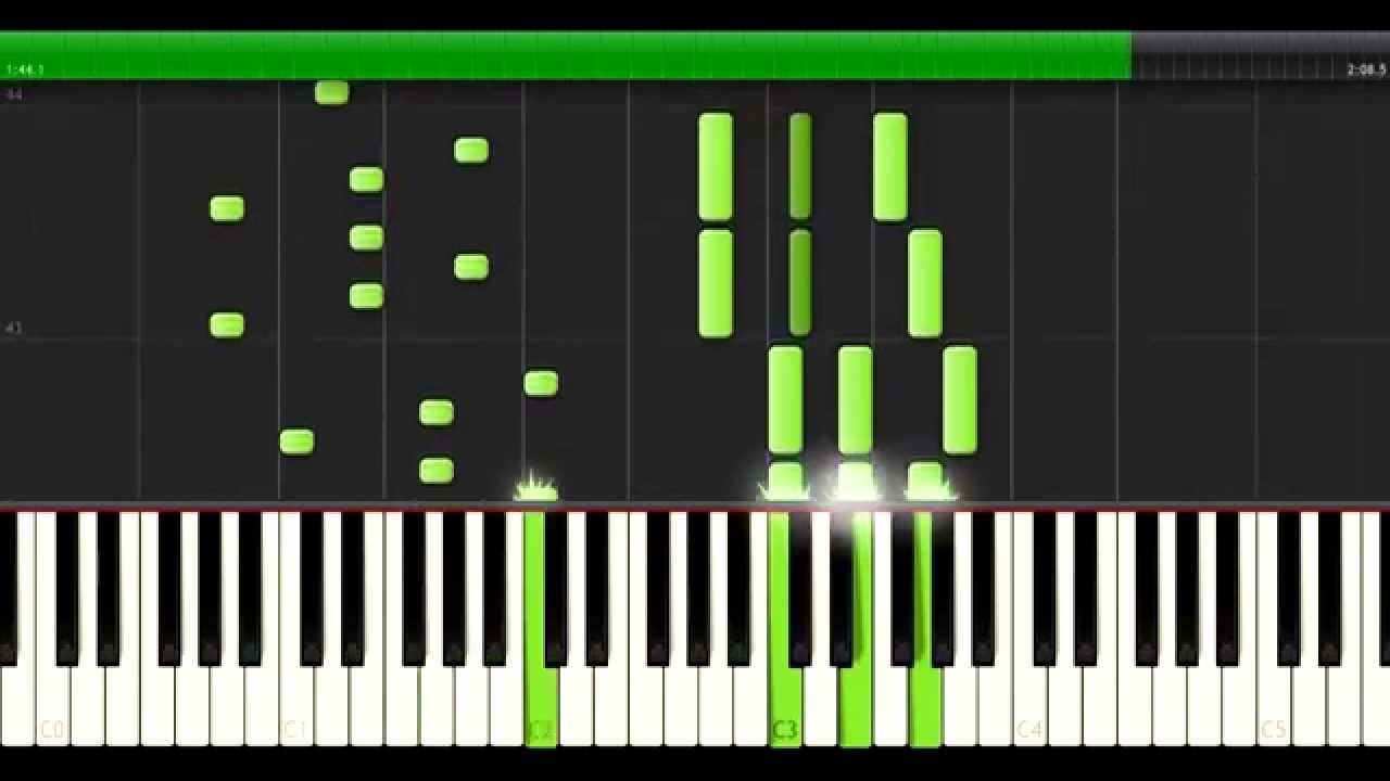 Gravity Falls Theme Extended Piano Transcription Youtube